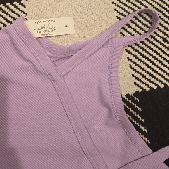 No Boundries Cami, two - lavender and grey, large - Picture 3 of 5